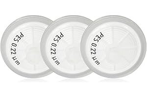 Syringe Filters PES (Polyethersulfone) Membrane Diameter 25mm Pore Size 0.22um for Laboratory Filtration by Allpure Biotechno
