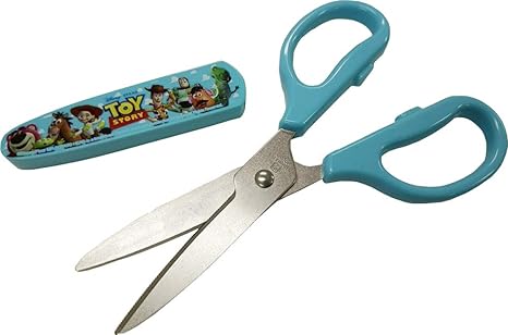 Amazon Co Jp ヤクセル キッチンはさみ 日本製 ディズニー 子供用 トイ ストーリー キャップ付き ホーム キッチン