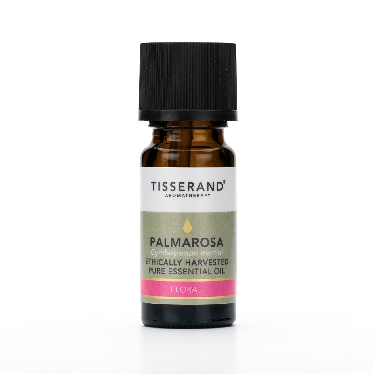 Tisserand Aromatherapy - Ethically Harvested Palmarosa Essential Oil, Massage Oil - Ethically Harvested Palmarosa, Bath Oil, Aromatherapy Oil - 100% Pure and Natural Essential Oil - 9 ml — image 1