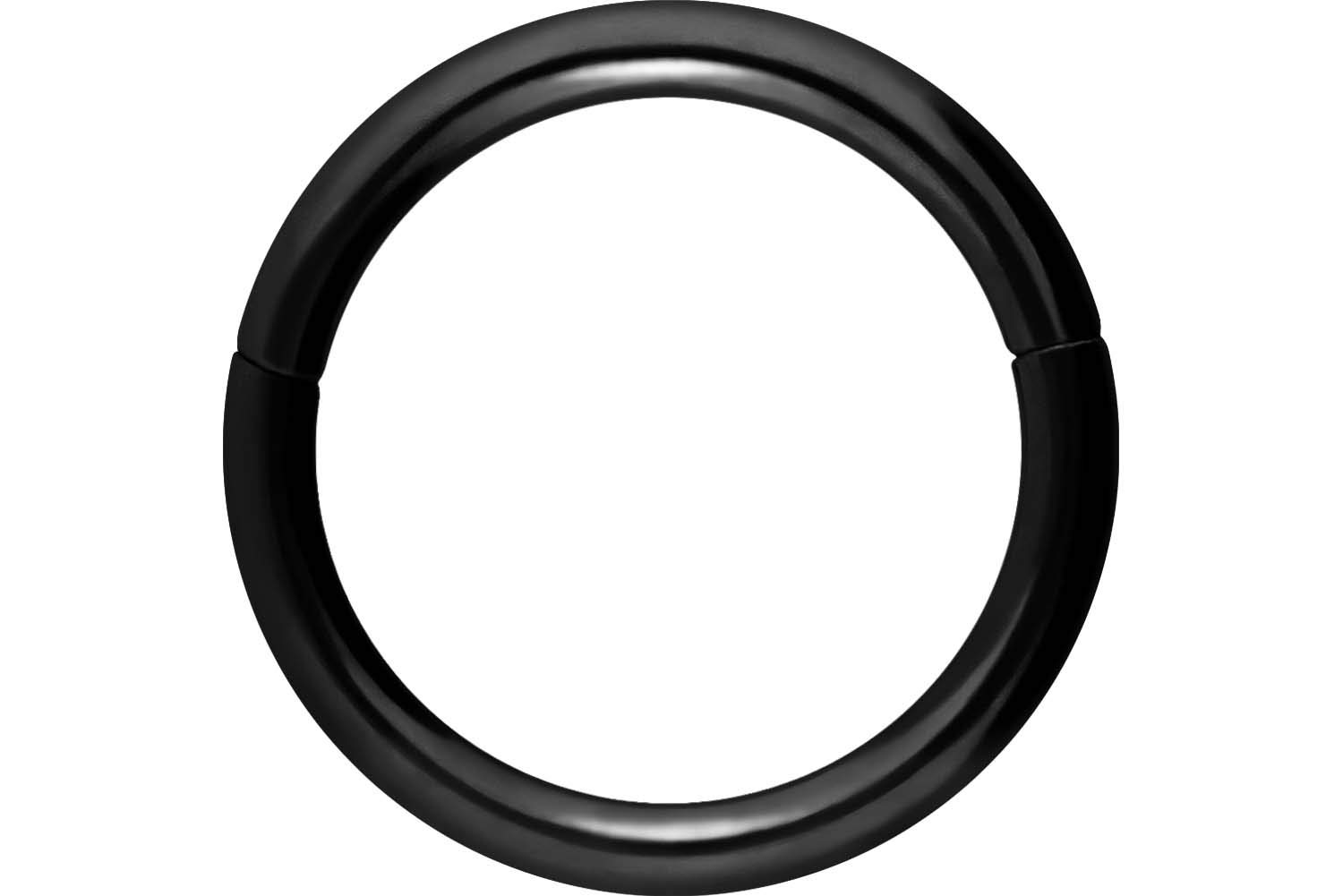 PIERCINGLINE Segment Ring Clicker made of surgical steel - Piercing in Silver color - Size: 1.2 mm bar thickness | 9 mm inner diameter