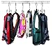 Non-Slip Cascading Hanger - Curly Hanger for Tank Tops, Sports Bra, Yoga Tops, Lingerie, Swimsuits by Boottique (Black- Set of 5)