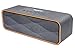 Yoyamo Portable Bluetooth Speakers Wireless Speaker with Super Bass Stereo sound for Smart Phones, Tablet, PC(Grey)