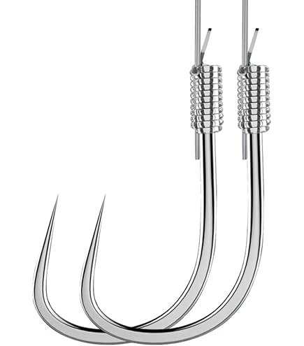 Brad's Hand Tied Leader -, 10 lb, 2/0 Barbed Hook : Fishing Leader Rigging : Sports & Outdoors