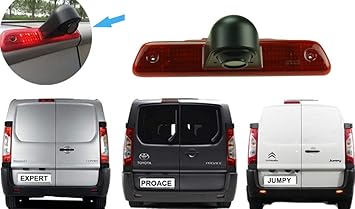 Ympa Ruckfahrkamera Kompatibel Mit Transporter Peugeot Expert Citroen Jumpy Und Toyota Proace Bremsleuchte Farbe Ir Nachtsicht 10 Meter Kabel Ntsc Ruckfahrsystem Amazon De Auto