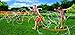 BANZAI Wiggling Water Sprinkler (12 Foot Wacky Adventure Summer & Spring Sprinkle Spray Splash Toy Backyard Game)