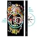 BITOBE Designed for iPhone Square Edges Case with Phone Ring Stand Grip Holder Soft TPU Slim Phone Cover