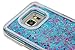 Note 5 Case,Quicksand Star Liquid Case, Samsung Galaxy Note5 Twinkle little stars Quicksand Stars Liquid Shiny Bling Glitter Sparkle Crystal Hard PC Case(Blue)