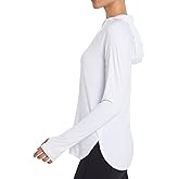 baleaf Women's Sun Protection Hoodie Shirt UPF 50+ Long Sleeve UV SPF T-Shirts Rash Guard Hiking Running Quick Dry