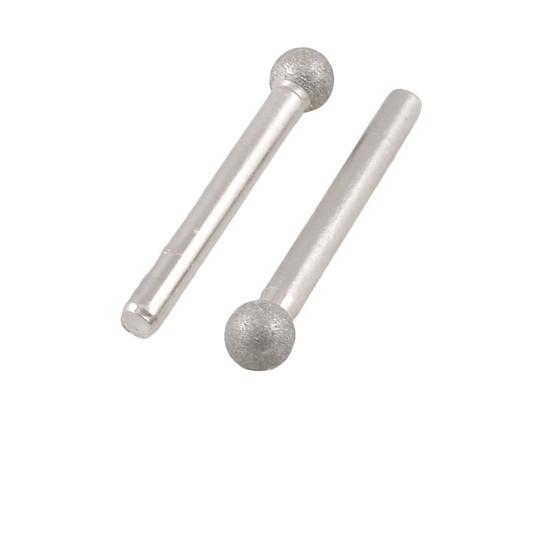 Sourcingmap 5 Pcs Round Ball Nose Diamond Mounted Point Grinding Bits 6mm x 10mm