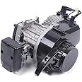 HETEPPTR 2 Stroke Engine Motor 47/49/50cc Racing Engine Motor Single Cylinder Air Cooled for Pocket Bike, Mini Dirt Bike, ATV and Scooter