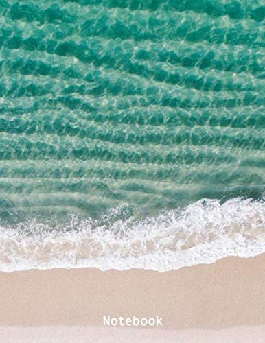 Notebook: Diary Journal - Ocean - Sea - Wave - Large 8.5 x 11 Inch - College Ruled - 500 Pages