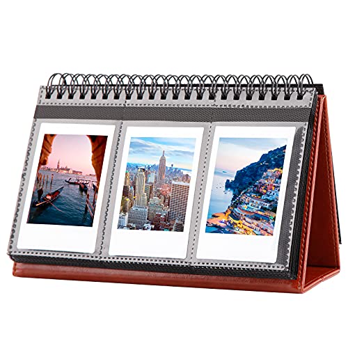 Instax Mini Photo Album for Fujifilm Instax Mini 11 12 40 Evo Liplay 7+  Instant Camera, 96 Pockets Desk Calendar Polaroid Photo Albums for