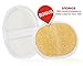Home Prime Luxury Spa Non-Slip Bath Pillow Fits Any Bathtub/Hot Tub/Jacuzzi with 2 Strong Suction Cups - Large & Soft, Shoulder & Neck Support. with a LOOFAH Sponge.