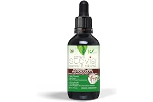 CRAVESTEVIA - All Natural Liquid Stevia Drops - Sugar Replacement | Organic | Gluten Free | Non-GMO | 30ml Bottle (Marshmallow Hot Chocolate)