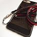 iPhone 7 Plus and 8 Plus Jordan 23 Case,Reflective Mirror Case Jumpman Cover with Soft Neck Lanyard.Shockproof Resistant Case for iPhone 7 Plus and 8 Plus Case 5.5 Inch. (Black Case)