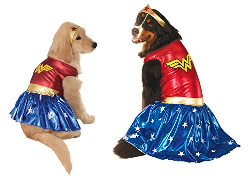 Wonder Woman Dog Costume - Super Hero Pet - 6 Sizes