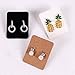 BronaGrand 300 Pcs Paper Earring Tags Mini Rectangle Ear Stud Display Cards Hanging Holder, 1