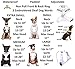 Deaf Dog (Dog Has Limited/No Hearing) White Colour Coded Non-Pull Front and Back D Ring Padded and Waterproof Vest Dog Harness Prevents Accidents by Warning Others of Your Dog in Advance (M)