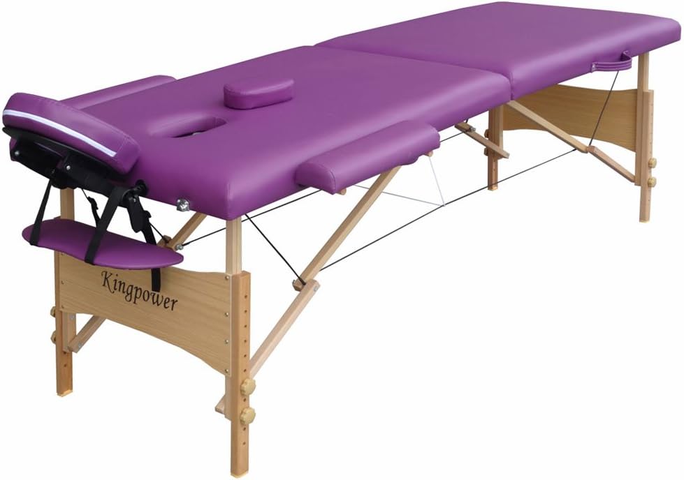 Luxus Portable Massage Table, Beauty Couch, PURPLE