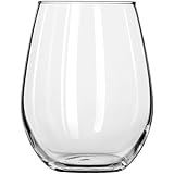 Libbey 217 11.75 Ounce Stemless White Wine Glass (08-1605) Category: Wine Glasses