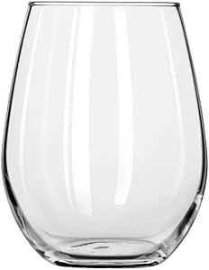 Libbey 217 11.75 Ounce Stemless White Wine Glass (08-1605) Category: Wine Glasses