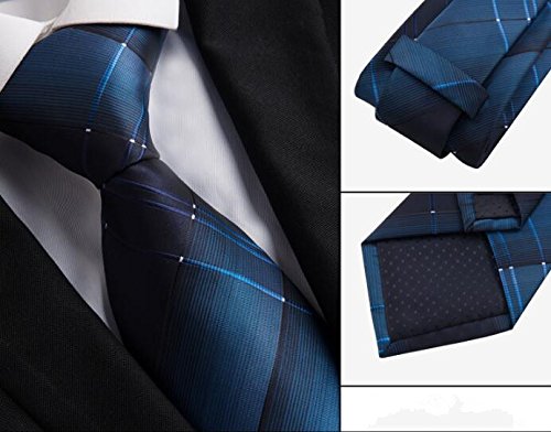 WeiShang Classic Men's Silk Tie Necktie Woven JACQUARD Neck Ties