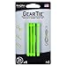 Nite Ize Original Gear Tie, Reusable Rubber Twist Tie, 3-Inch, Lime Green, 4 Pack, Made in The USA