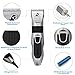 Dog Grooming Clippers - Cordless Quiet Pet Hair Clippers Trimmer Rechargeable with Stainless Steel Blades Dog Comb Shears Best Professional Hair Clipper Set for Dogs Cats Pets Long Short Hair