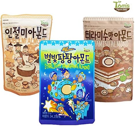 Amazon 3袋セット 星影ぱちぱちアーモンド190gインジョルミ きな粉餅 味アーモンド190gクッキー クリーム味190g各1袋 ハニーバター アーモンド シリーズ お菓子 おつまみ 甘いもの 韓国 お菓子 お土産 ナッツ かわいいお菓子 Seven7 ナッツ 通販