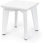 StrongTek Bamboo Step Stool for Kids and Adults, Sturdy and Versatile Short Foot Stool for Bathroom, Kitchen, Bedroom, Compac