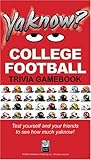 YaKnow? College Football Trivia, , 0976171619
