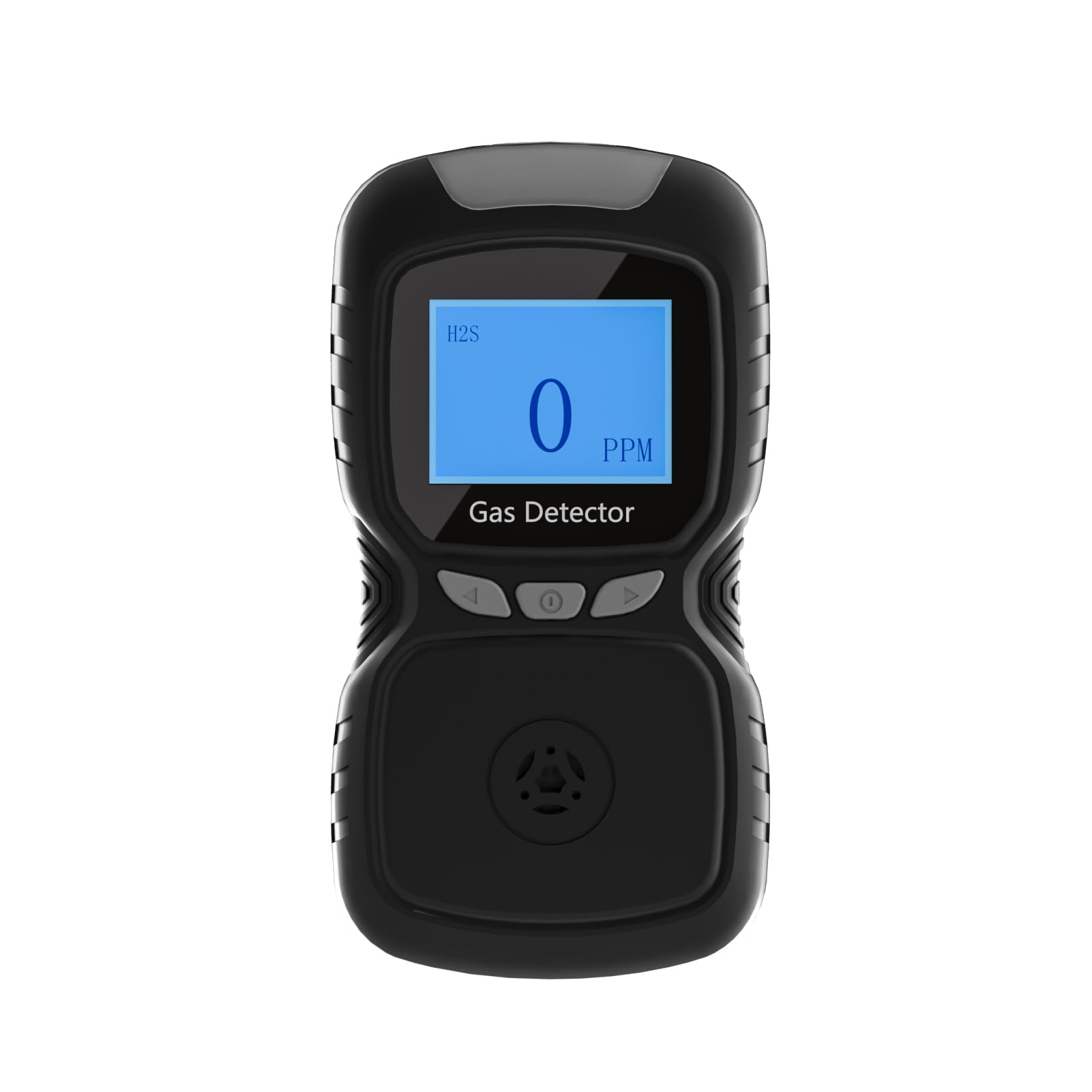 Photo 1 of H2S Monitor Clip Single Gas H2S Detector Portable Hydrogen Sulfide Detector Gas Leak Detectors with Buzzer and Red Indicator Alarm Clip on 0~100ppm H2S Gas Detector