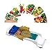 Alliebe Sushi Mold Vegetable Meat Rolling Tool Sushi Roller Dolma Sarma Roller Magic Sushi Roller Stuffed Grape Cabbage Leave Grape Leaf Machine