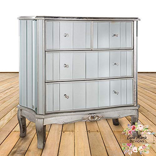 Bella Mirrored Chest Of Drawers By Casa Maria Glass Mirror