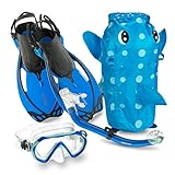 Mares Sea Pals Junior Mask Fin Snorkel Set, Pub-LXL