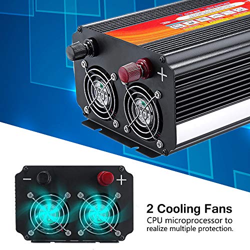 Buy Automotive Inverter 2000W Automotive Power Inverter 12V to 110V