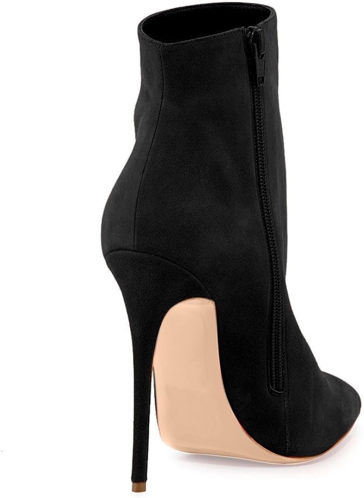 womens black dress booties