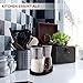 Sterline Premium Salt and Pepper Grinder Shaker Set, Adjustable Fine Precision Grinding, Manual Refillable Spice Mill Set for Black Pepper and Rock Salt