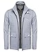 Coofandy Men's Work Wear Jacket Fit Military Outerwear Coats