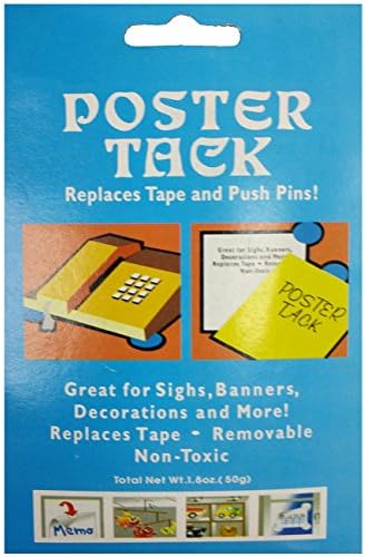 Adhesive Putty, Yanyi Removable Poster Putty, Reusable Non-toxic Strip Sticky Tack (50g)