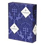 Strathmore 100% Pure Cotton Stationery Paper 97, Wove Finish Watermarked 24 lb, 8.5 x 11 Inch, 500 Sheets/Ream - Sold as 1 Ream,bright Ultimate White Shade (318003)