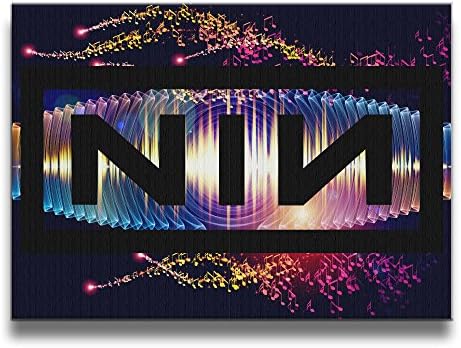 ReBorn Nine Inches Nail Frameless Giclee Artwork Painting For Home Office Decor