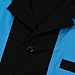Anchor MSJ Men's 50s Male Clothing Rockabilly Style Casual Cotton Blouse Mens Fifties Bowling Dress Shirts (XL, Blue)