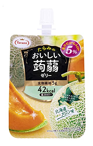 たらみ おいしい蒟蒻ゼリー 北海道メロン味 150g ×6個商品画像