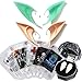 Lena Gaga Elf Ears Women Anime Cosplay Costume Green Fairy Long Tips