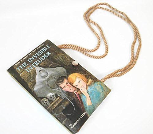 Nancy Drew Book Purse Invisible Intruder Vintage Shoulder Handbag