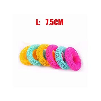 Amazon Com 1 Set Diy Women Girls Ehair Roller Hairdress Bendy