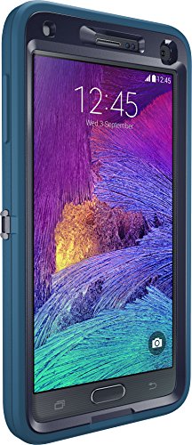 OtterBox Samsung Galaxy Note 4 Case Defender Series - Retail Packaging - Ink Blue (Admiral Blue/Deep Water)