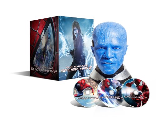The Amazing Spider-Man 2 : Le destin d'un Héros - Blu-ray 3D + Blu-ray + DVD - Coffret Collector Tête Electro - Edition Limitée Exclusive