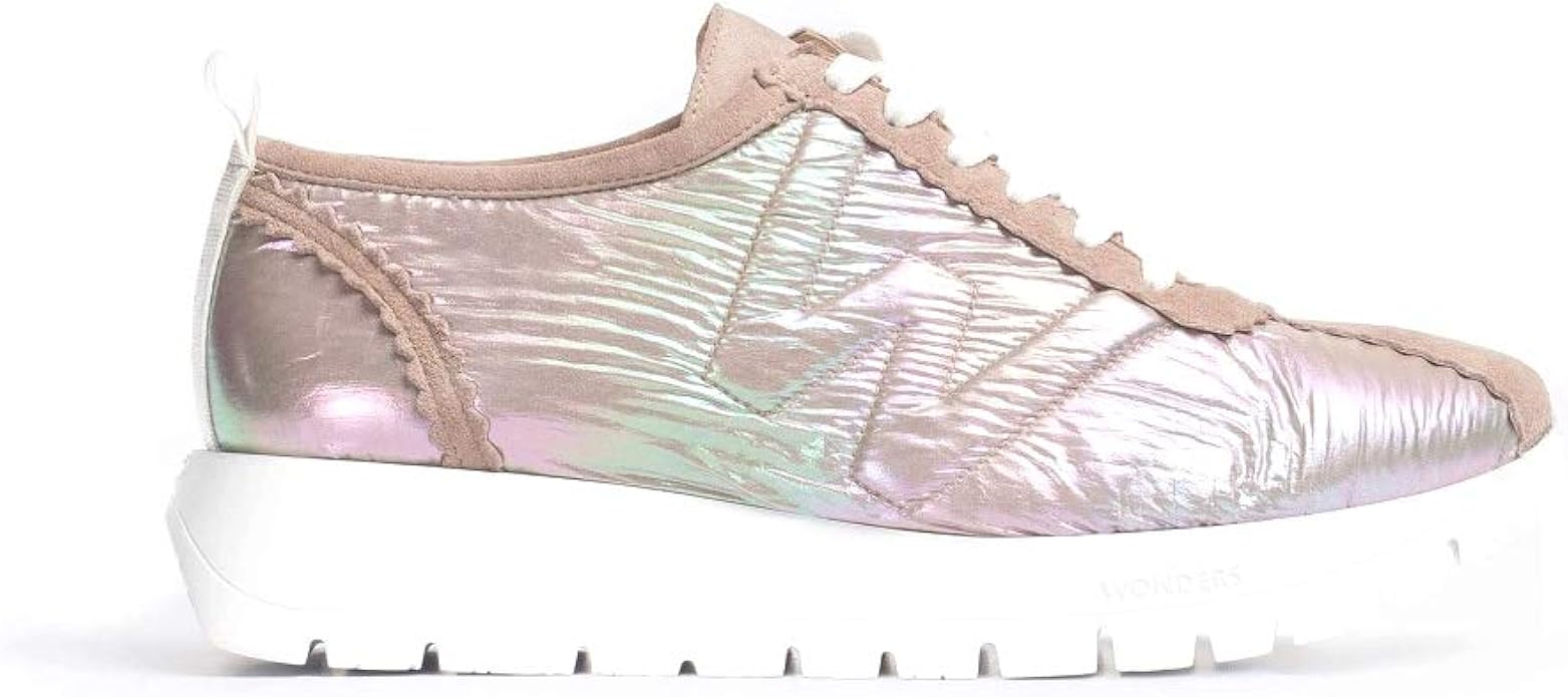 WONDERS Sport Fantaisie Casual Cuir Amazon.fr Chaussures et Sacs